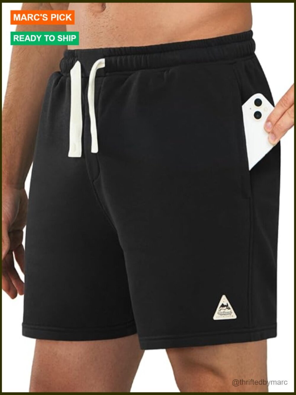 Men's 7" Athletic Running Shorts with Zipper Pockets Quick Dry Lightweight